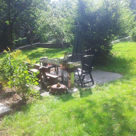 Fewo 1 Waren Mueritz - Haus Buchen Am Tiefwarensee - 1 Zi Dış mekan fotoğraf