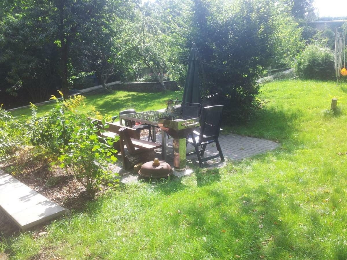 Fewo 1 Waren Mueritz - Haus Buchen Am Tiefwarensee - 1 Zi Dış mekan fotoğraf