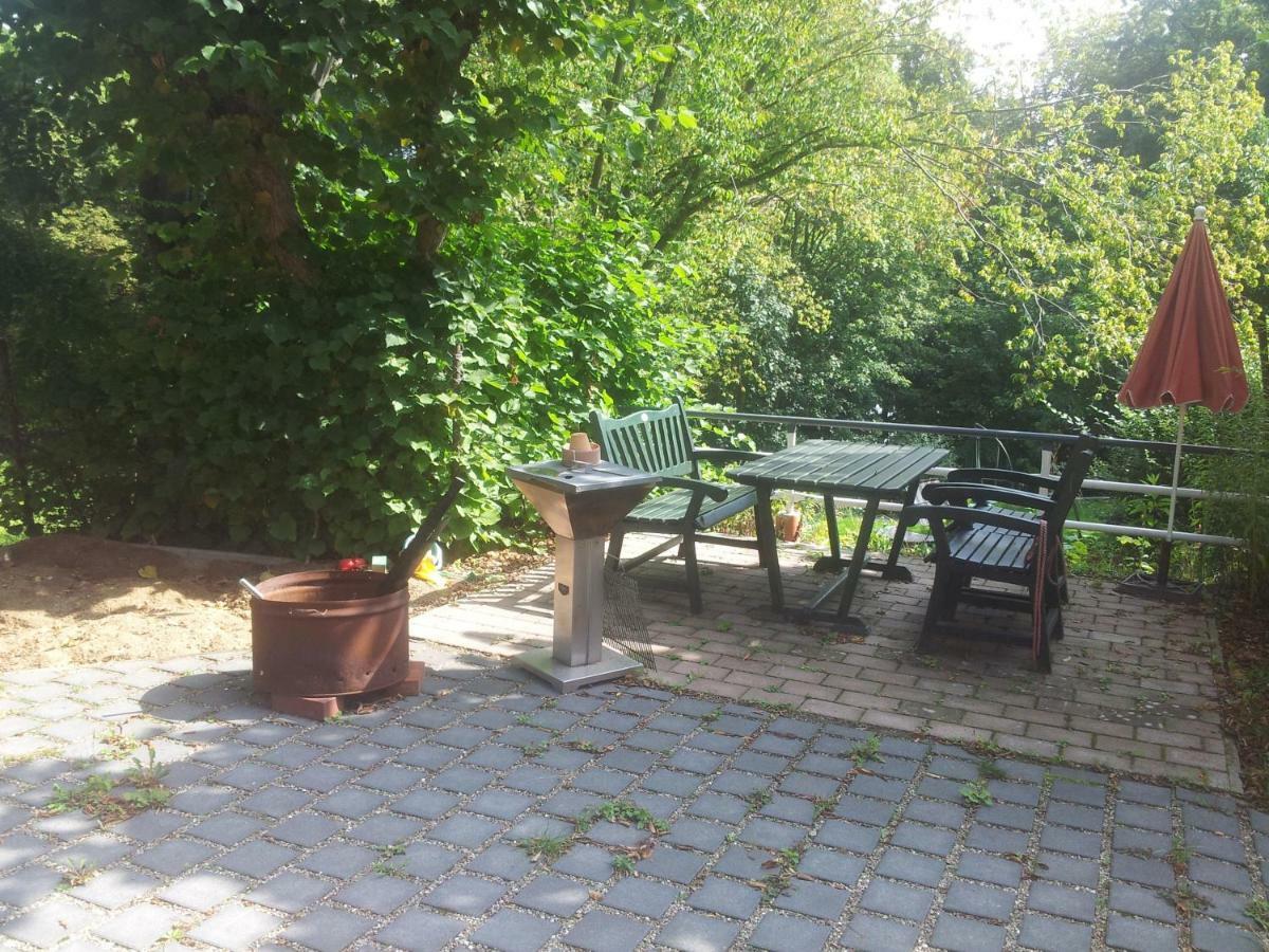 Fewo 1 Waren Mueritz - Haus Buchen Am Tiefwarensee - 1 Zi Dış mekan fotoğraf